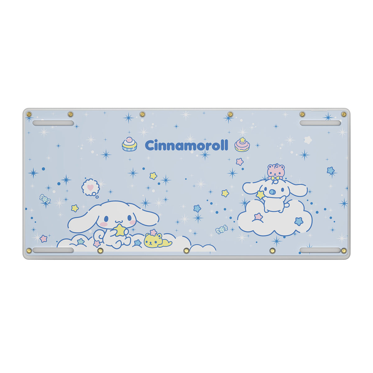 Akko Cinnamoroll ACR TOP 75B Acrylic Case Multi-Mode RGB Hot-Swappable Mechanical Keyboard (Regular PBT Keycaps) (Akko V3 Piano Pro Switch)