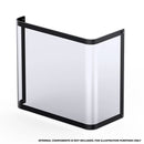 Jonsbo TK-2 ATX Separated Cabinet Computer Case (Black, White)