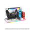 Omelet Gaming Space Charging Station For Nintendo Switch Dock / Joy-Con / Pro Controller (Snow White)