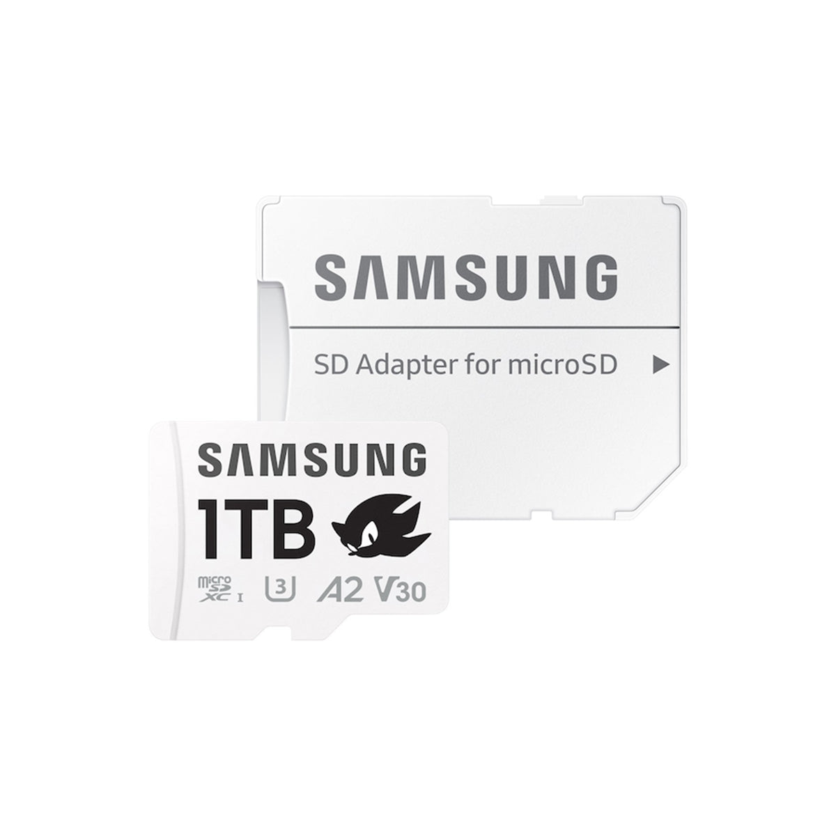 Samsung Pro Plus Sonic The Hedgehog UHS-I 180MB/s Read microSDXC Card with Adapter (512GB, 1TB)
