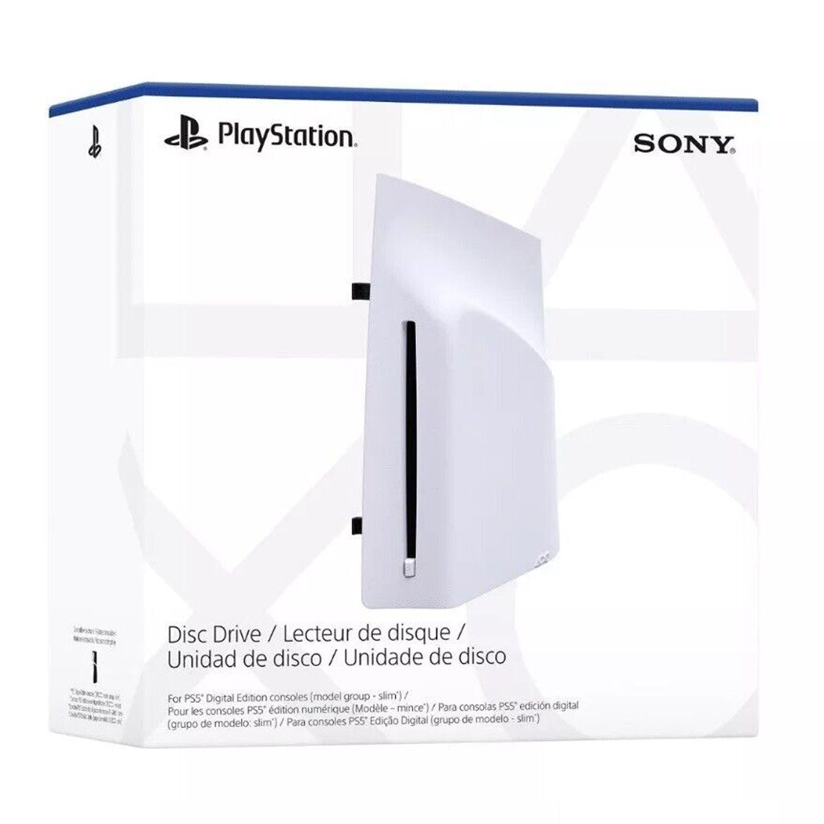 Sony Playstation Disc Drive for PS5 Digital Ed. Consoles (White) (CFI-ZDD1)