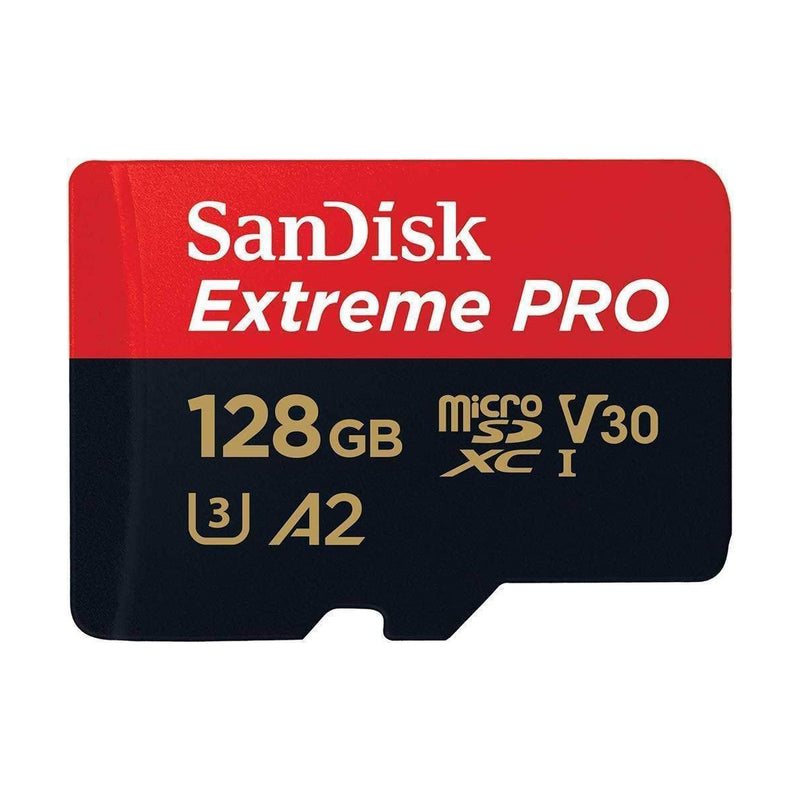 SANDISK Extreme Pro 128GB 200MB/S MICROSDXC UHS-1 Card With Adapter (SDSQXCD-128G-GN6MA) - DataBlitz