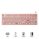 Akko Poco Lamb 3108 V3 Wired Mechanical Keyboard (Akko Frost Pink)