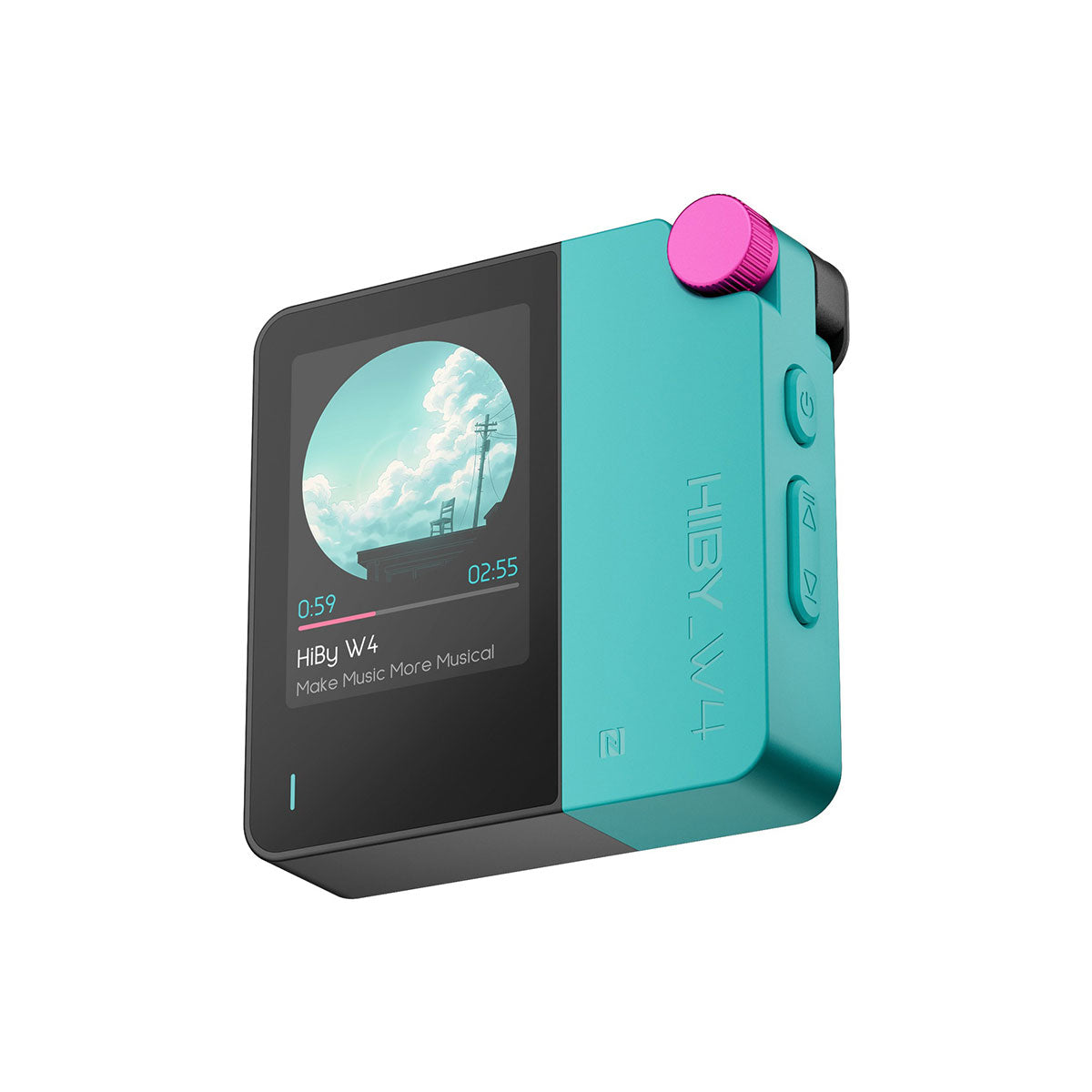 HiBy W4 Portable HiFi Bluetooth 5.4 Headphone Amplifier with 2" Touchscreen