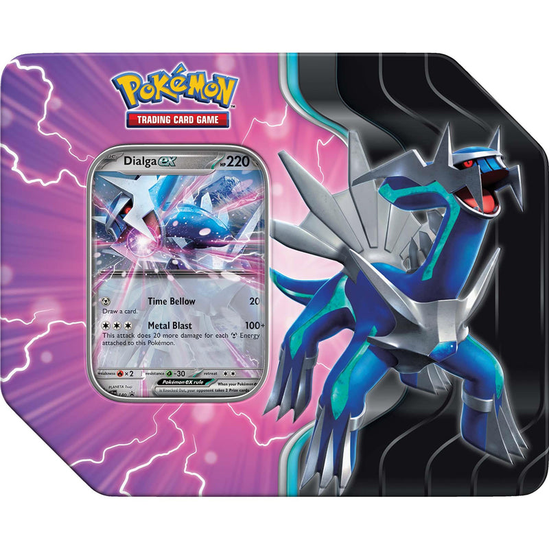 Pokemon Trading Card Game Azure Legends EX Tins 5 Booster Packs (Xerneas ex, Kyogre ex, Dialga ex)