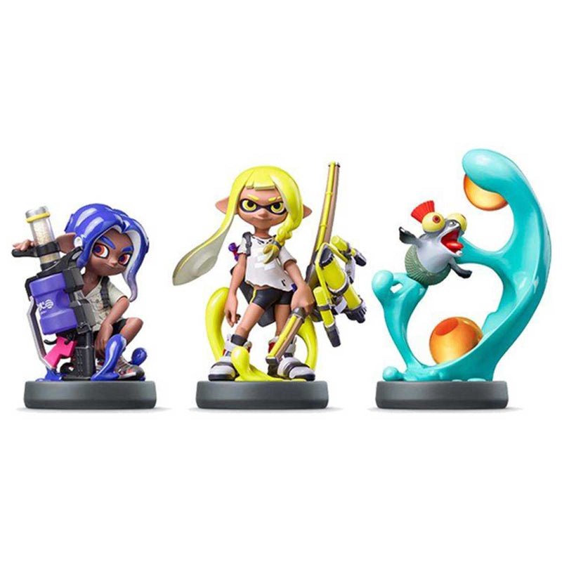 Nintendo Amiibo Splatoon 3 Series Triple Pack (Inkling Yellow / Octoling Blue / Smallfry) (Eu)