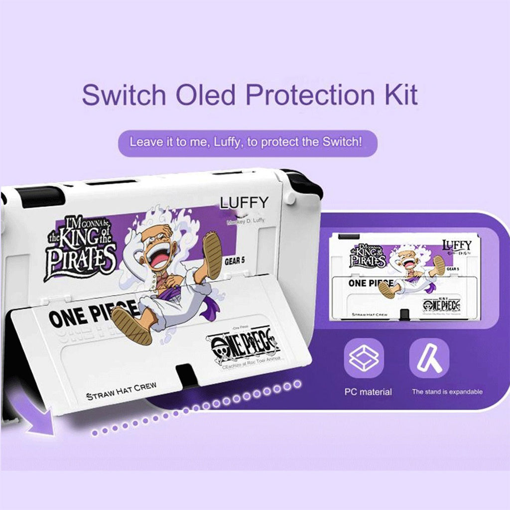 IINE Protective Case For Nintendo Switch OLED (Luffy) (White) (L908)