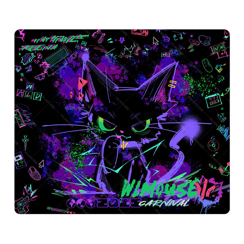 WLMouse Meow Edition Gaming Mousepad XSOFT (490x420x4mm) (MP-MEOW-S)