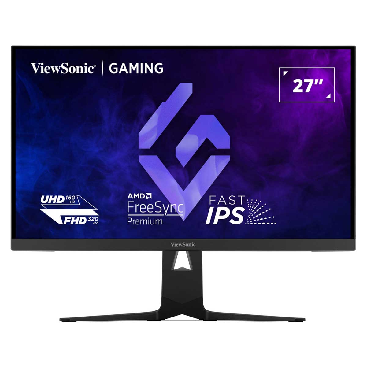 ViewSonic XG275D1-4K 27" (3840x2160) Dual Mode (UHD at 160Hz or FHD at 320Hz) 0.5ms MPRT Fast IPS Gaming Monitor