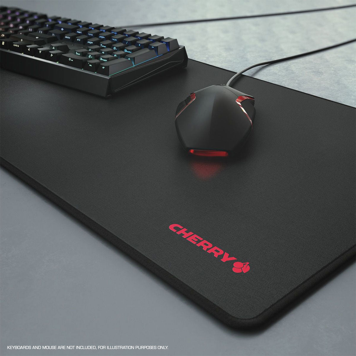 Cherry MP 2000 Premium Mouse Pad XXL (Black) (350x800x5mm) (JA-0510)
