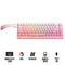Onikuma G69 68 Keys RGB Wired Magnetic Switch Keyboard (Pink)
