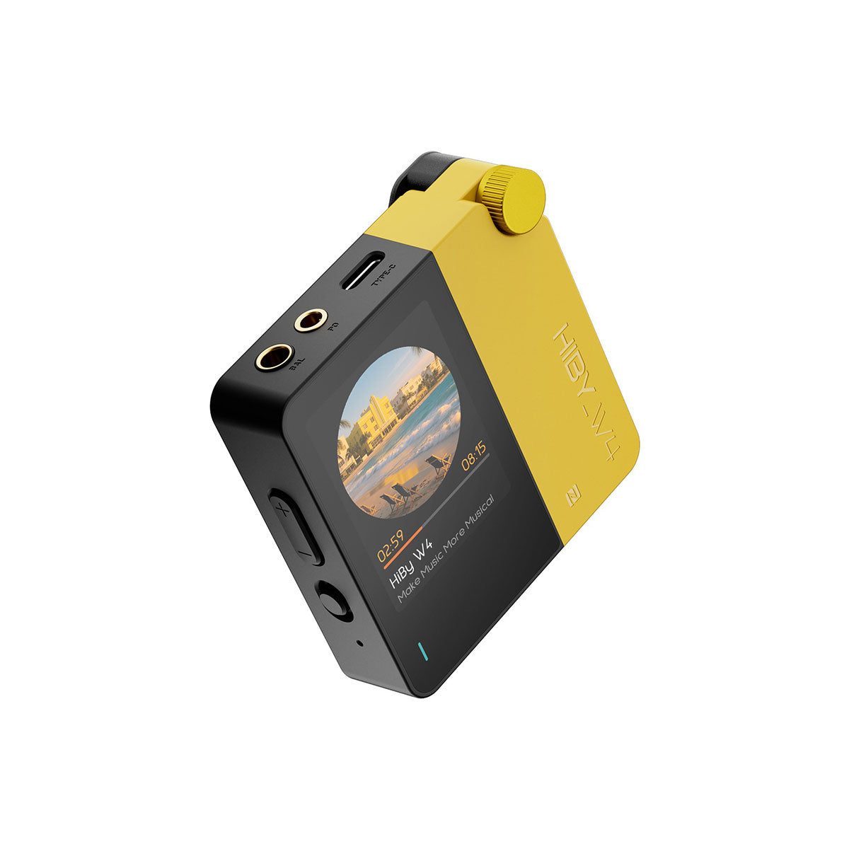 HiBy W4 Portable HiFi Bluetooth 5.4 Headphone Amplifier with 2" Touchscreen