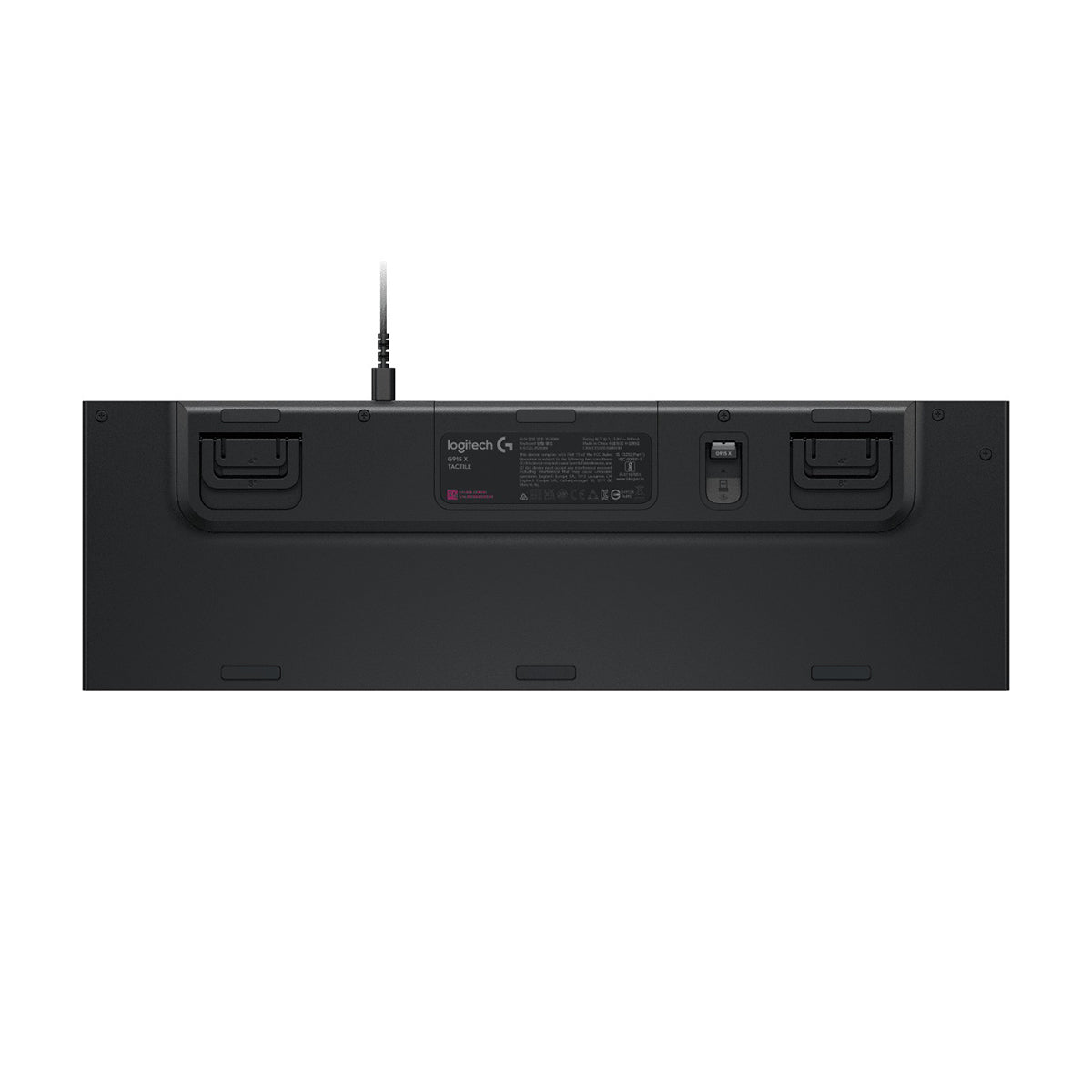 Logitech G915X Low-Profile Wired Gaming Keyboard (Black) (920-012944)