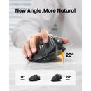 ProtoArc EM01 NL Ergonomic Wireless Trackball Mouse (Black + Grey Ball) (CP014935)