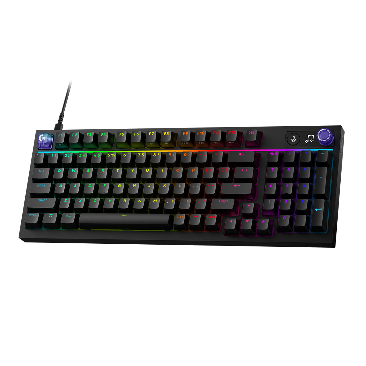 Logitech G316 X 98 Wired Mechanical Gaming Keyboard (Black)