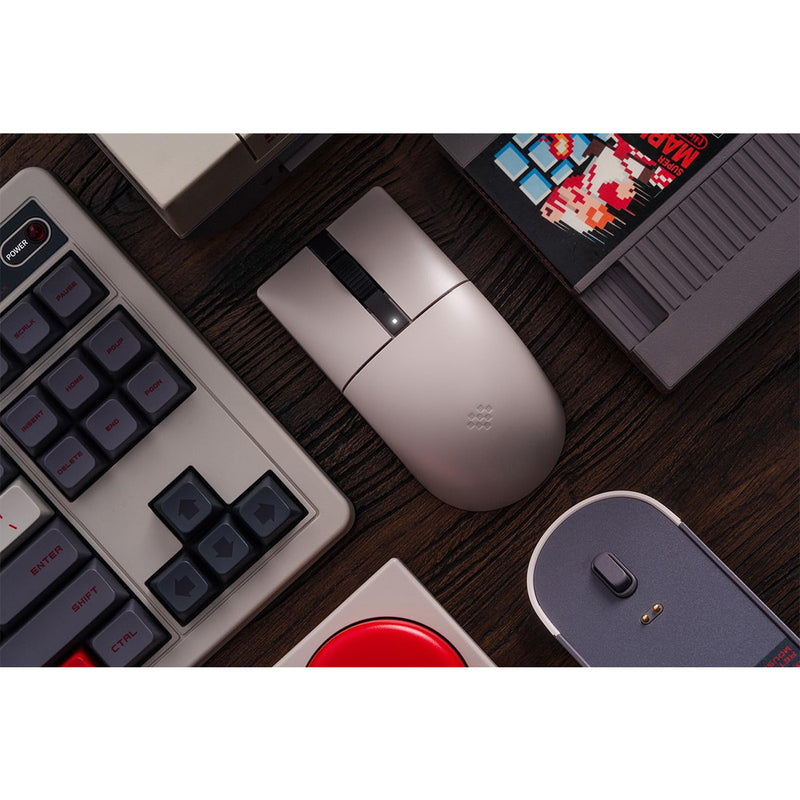 8Bitdo Retro R8 Tri-Mode Mouse with Charging Dock N Edition (85CB)