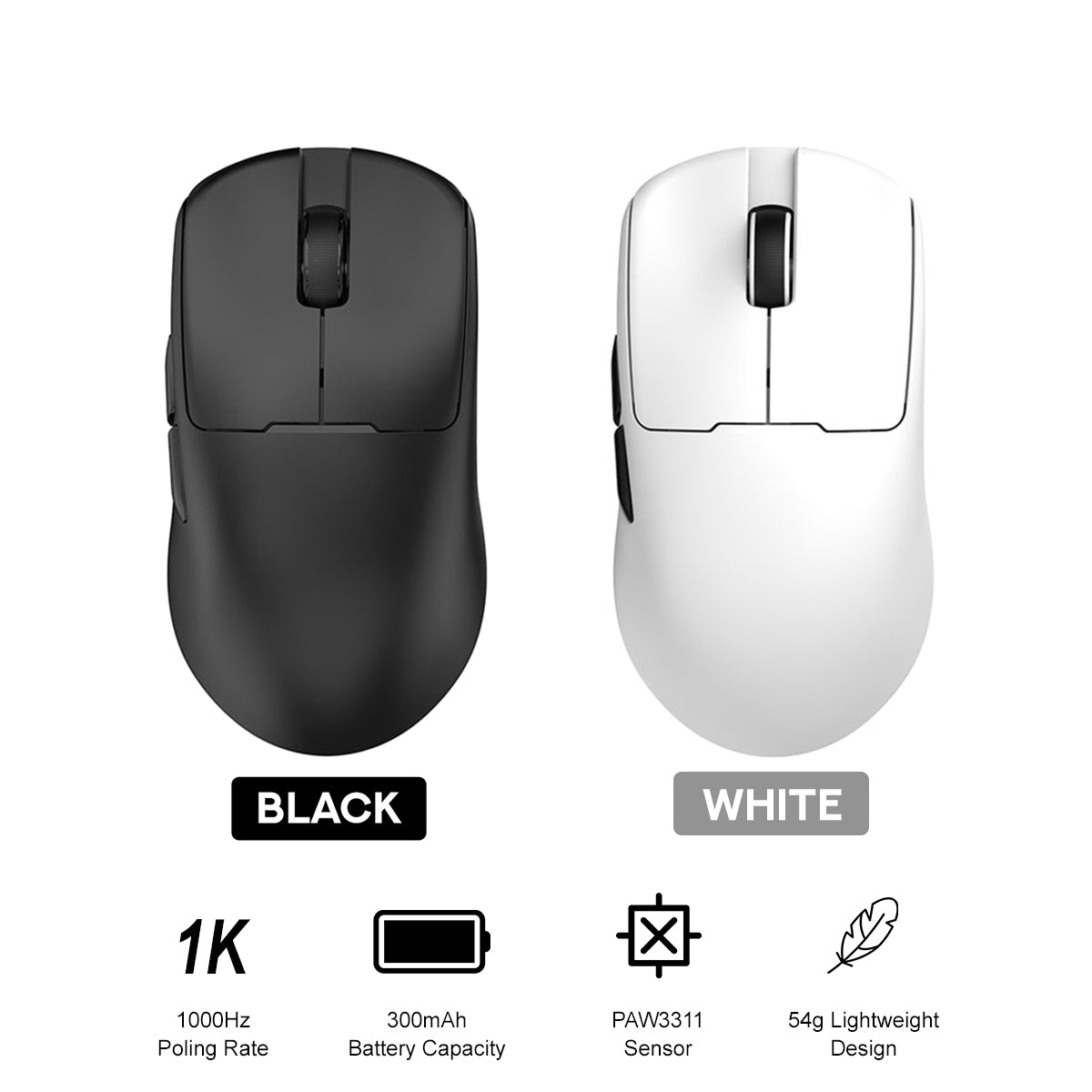 Nacodex x Ajazz AJ159 V2 MC Tri-Mode Gaming Mouse