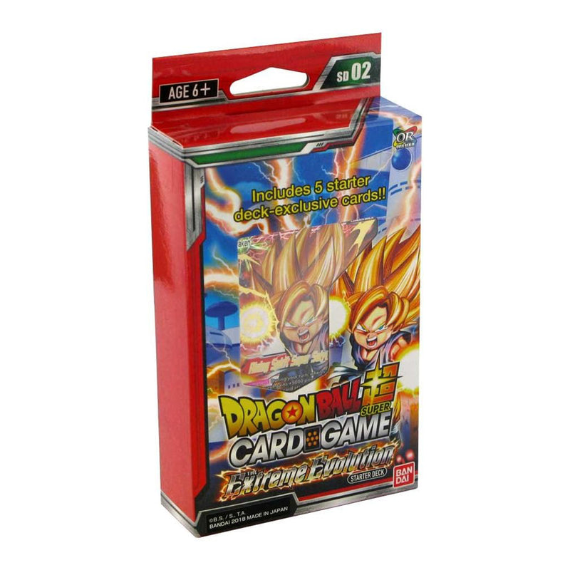 DRAGON BALL SUPER CARD GAME DB3 THE EXTREME EVOLUTION STARTER DECK 02