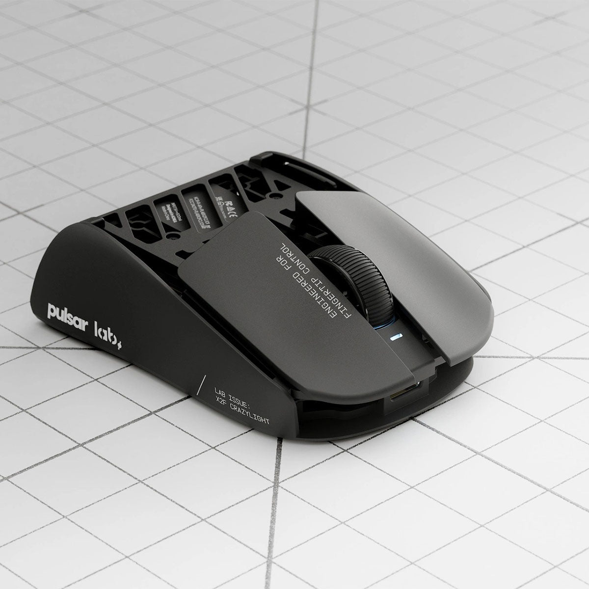 Pulsar Lab X2F Crazy Light Wireless Gaming Mouse (Black) (PLABX2FCL101)