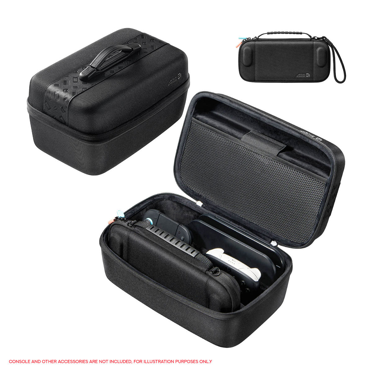 JSAUX FlexForm Max All-in-One Modular Case for Nintendo Switch 2 (Black) (BG0134)