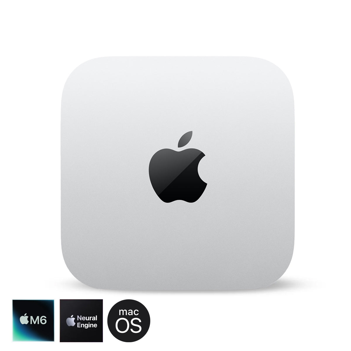 Apple Mac Mini M6 Chip with 12-Core CPU and 12-Core GPU 16GB Unified Memory + 512GB SSD (MHQL4PP/A)