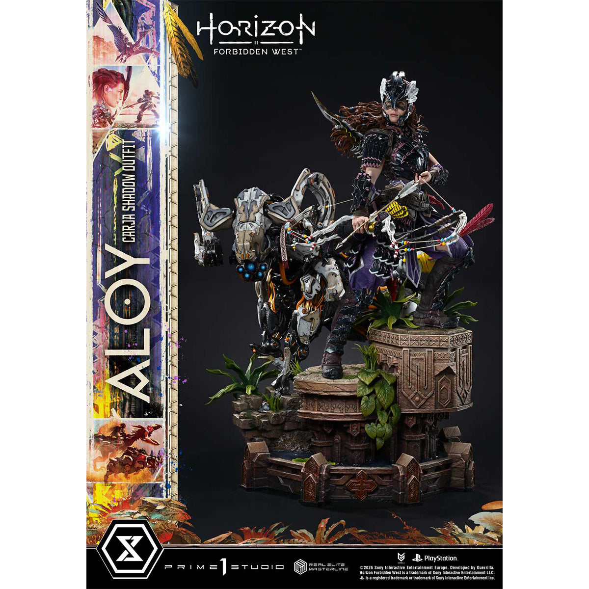 Real Elite Masterline Horizon Forbidden West Aloy Carja Shadow Outfit
