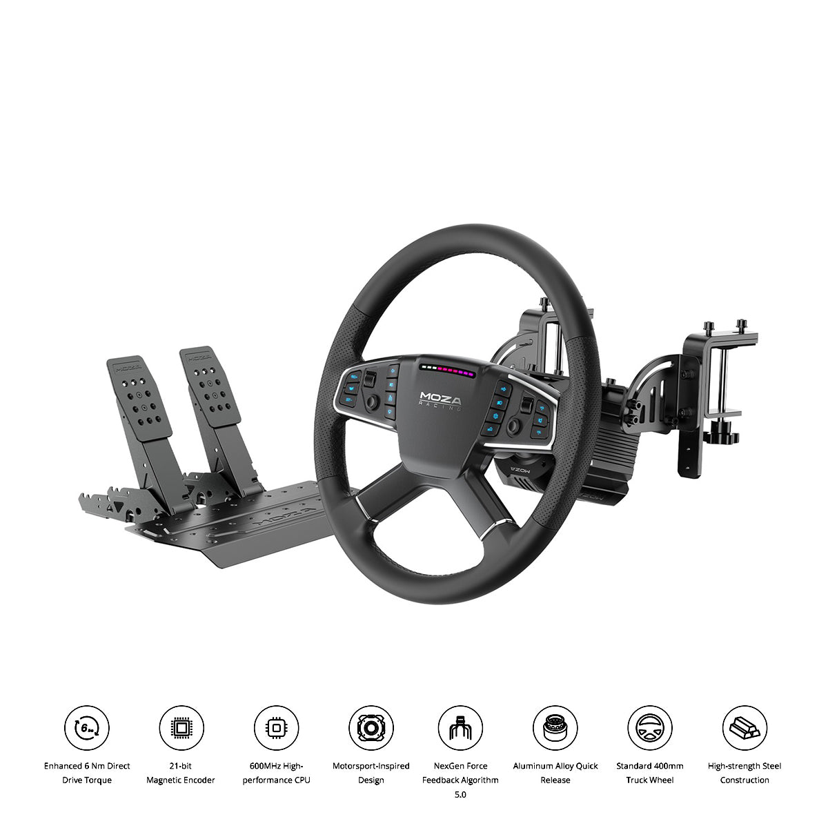 Moza R5 Pro Truck Driving Simulator (RS112)