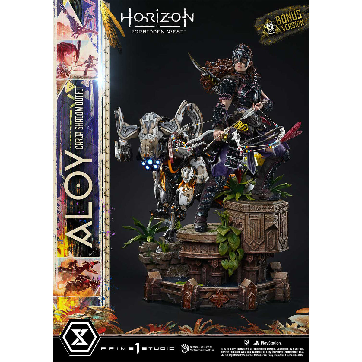 Real Elite Masterline Horizon Forbidden West Aloy Carja Shadow Outfit