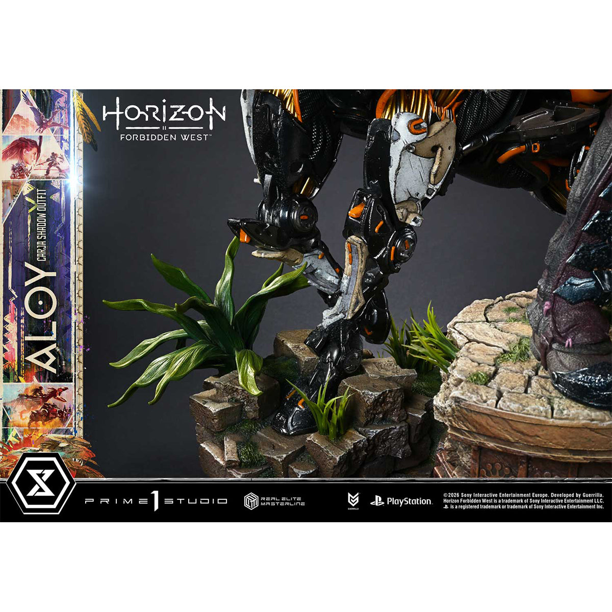 Real Elite Masterline Horizon Forbidden West Aloy Carja Shadow Outfit