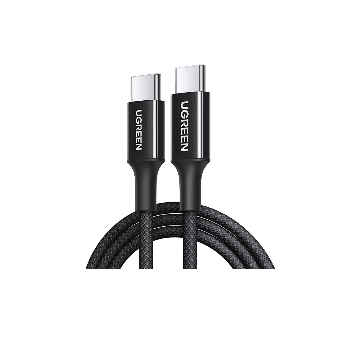 Ugreen USB-C to USB-C 3A/60W PD Fast Charging Braided Cable - 2m