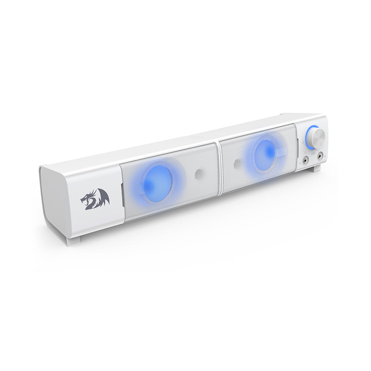 Redragon GS550W Orpheus Stereo Gaming Speaker/Sound Bar (White)