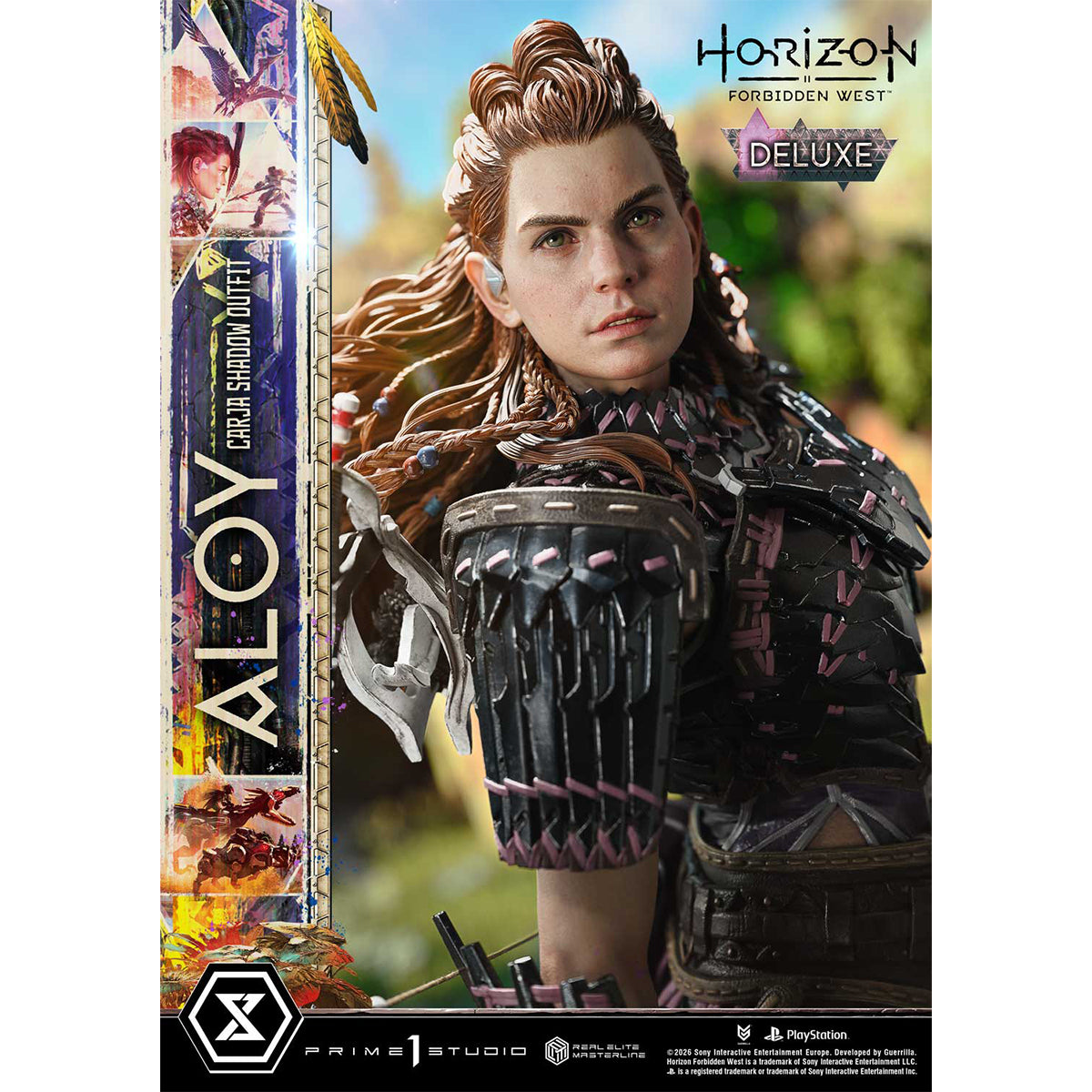 Real Elite Masterline Horizon Forbidden West Aloy Carja Shadow Outfit