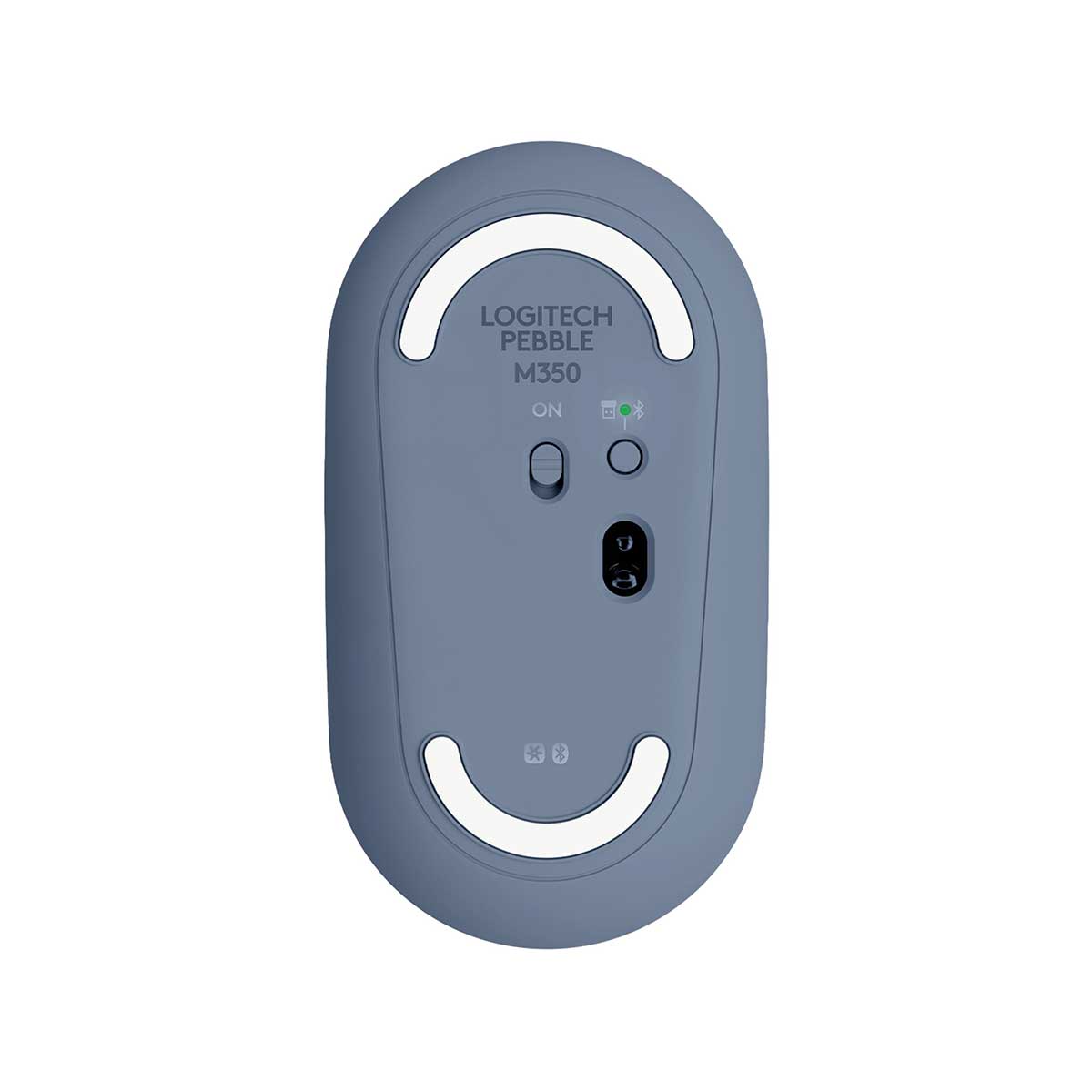 Logitech Pebble M350 Wireless Mouse (Blueberry)