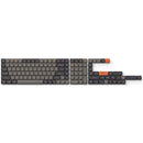 Keychron Low Profile Double Shot PBT LSA Full Set 133 Keys Keycap Set Version 2 (Carbon) (PBT-61)