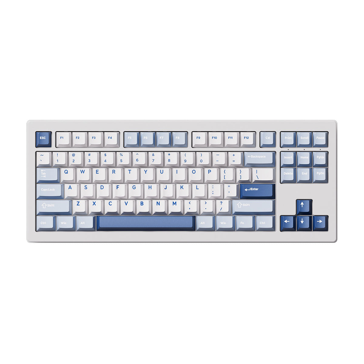 Akko 5087 V3 Glacier Multi-Mode RGB Hot-Swappable Mechanical Keyboard (Akko V3 Piano Pro Switch)