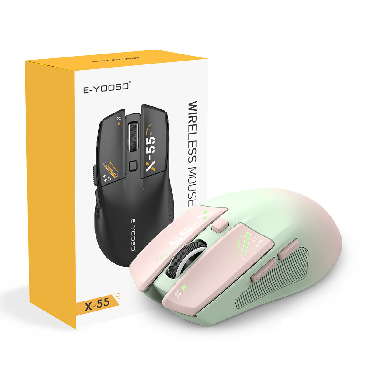 E-Yooso X-55 Ergonomic Wireless Mouse