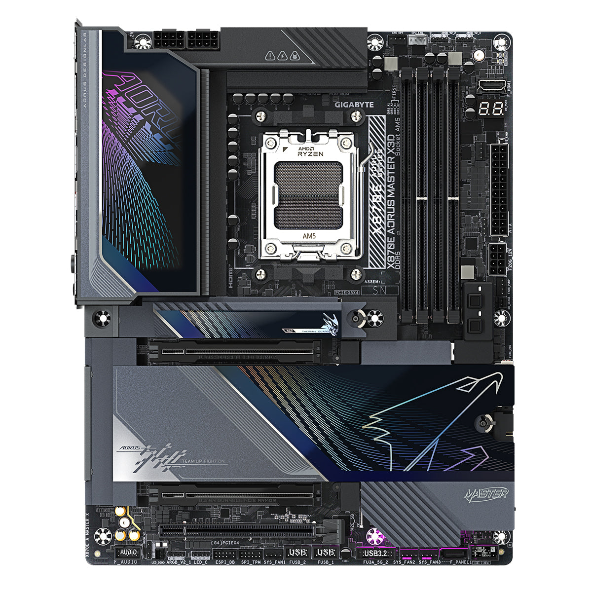 Gigabyte X870E Aorus Master X3D DDR5 AMD Gaming Motherboard