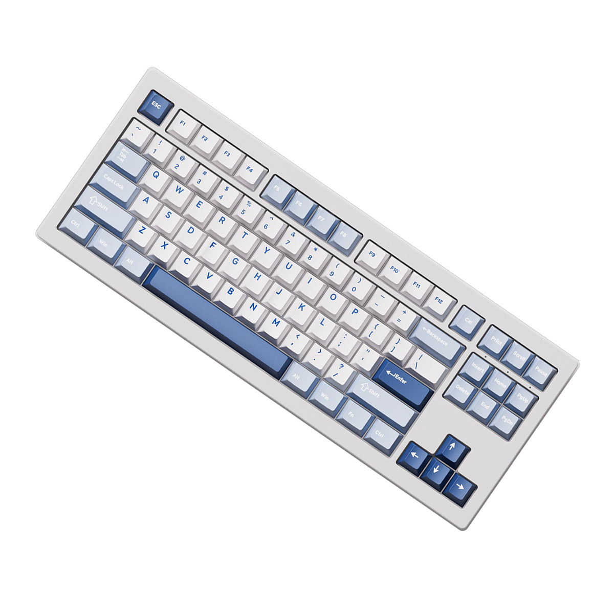 Akko 5087 V3 Glacier Multi-Mode RGB Hot-Swappable Mechanical Keyboard (Akko V3 Piano Pro Switch)