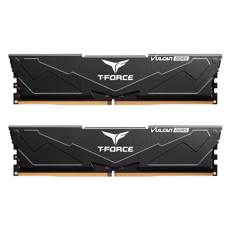 TeamGroup Vulcan T-Force DDR5 16GB (2x8GB) 6000MHz CL38 Gaming Desktop Memory