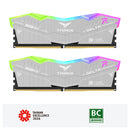 TeamGroup T-Force Delta RGB Eco DDR5 32GB (2x16GB) 6000MHz CL30-36-36-76 1.35V Gaming Desktop Memory