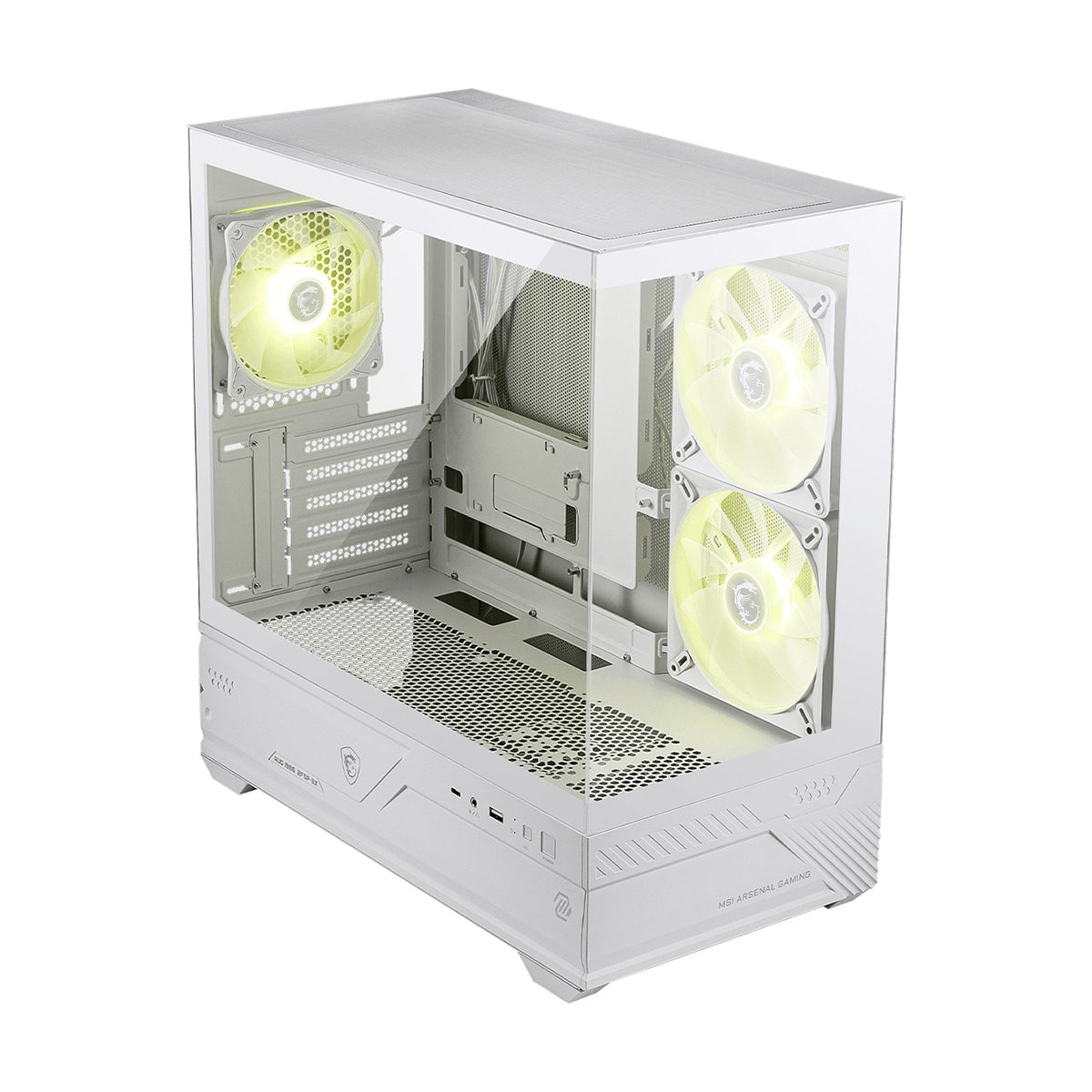 MSI MAG PANO M110R Mini Tower Micro-ATX/Mini-ITX PC Case