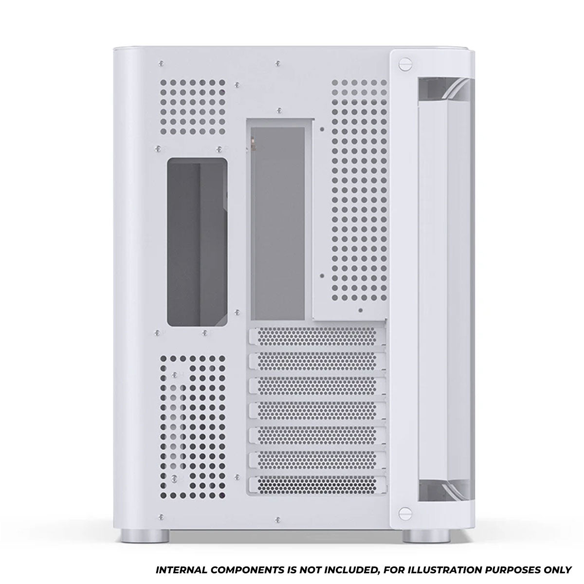 Jonsbo TK-2 ATX Separated Cabinet Computer Case (Black, White)