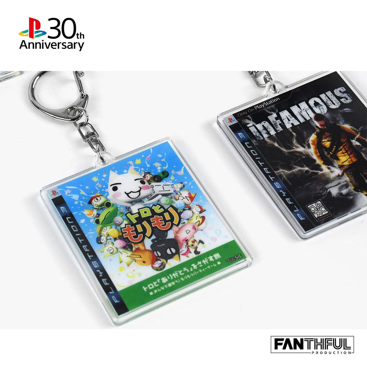Sony Playstation 30th Anniversary Acrylic Keychain Blind Box