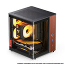 Jonsbo TK-0 ITX Separated Cabinet Computer Case (Black, White)