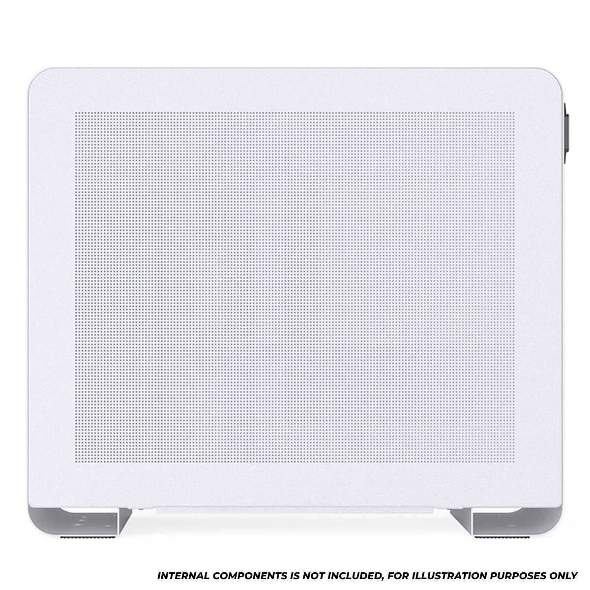 Jonsbo U4 Mini M-ATX Computer Case (Black, White)
