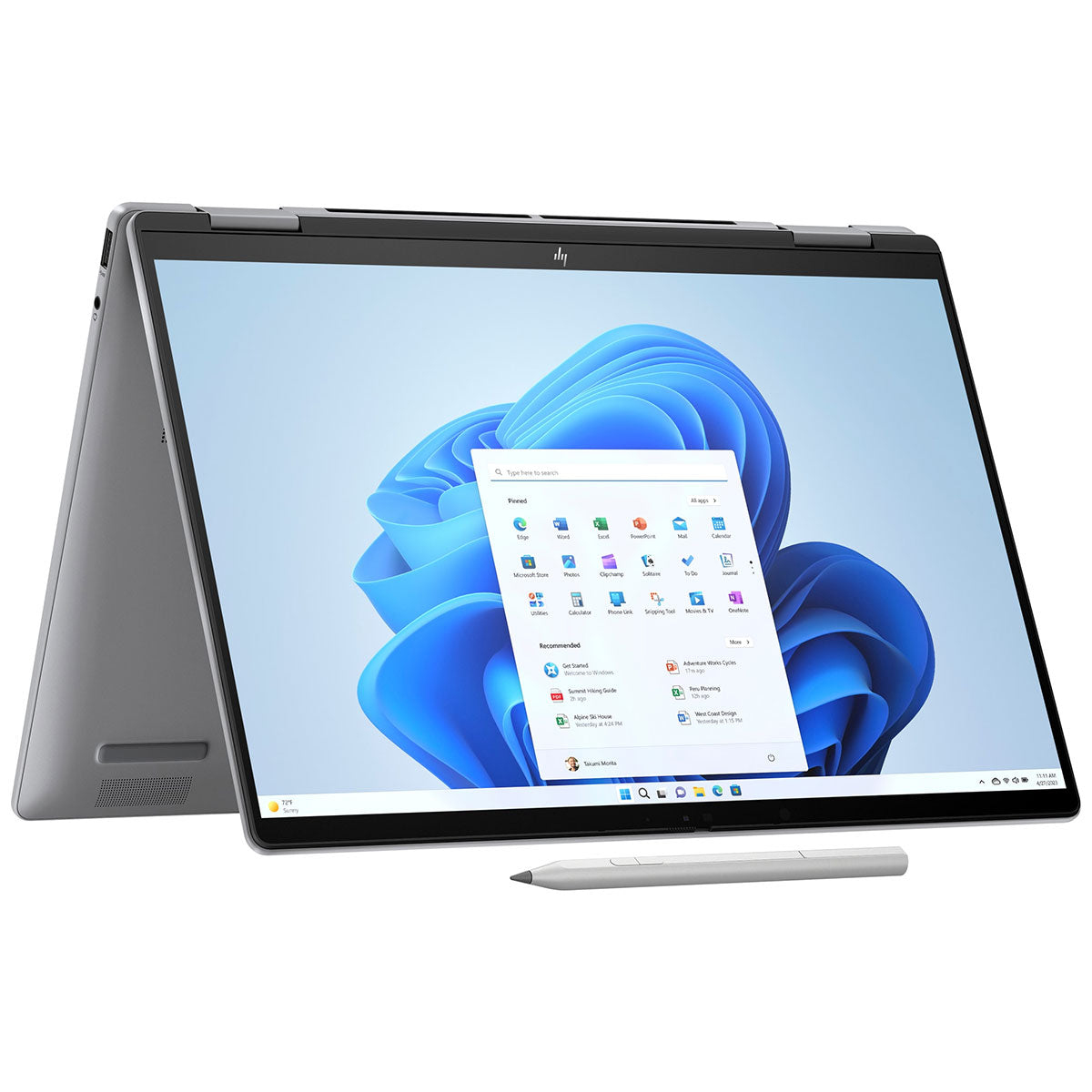 HP Envy X360 14-FC0066TU 2-in-1 Laptop (Meteor Silver)