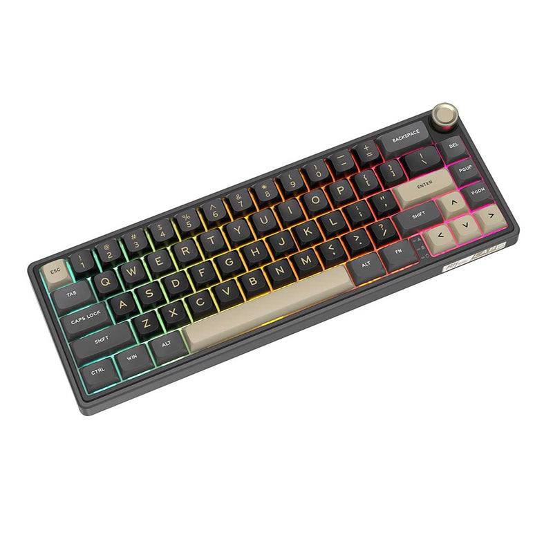 Royal Kludge R65 Single-Mode RGB 66-Keys Hot-Swappable Mechanical Keyboard Phantom