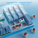 Redragon Devarajas Full-Size Hot-Swappable RGB Mechanical Gaming Keyboard (Dust-Proof Red Switch) (K556GWB-RGB)