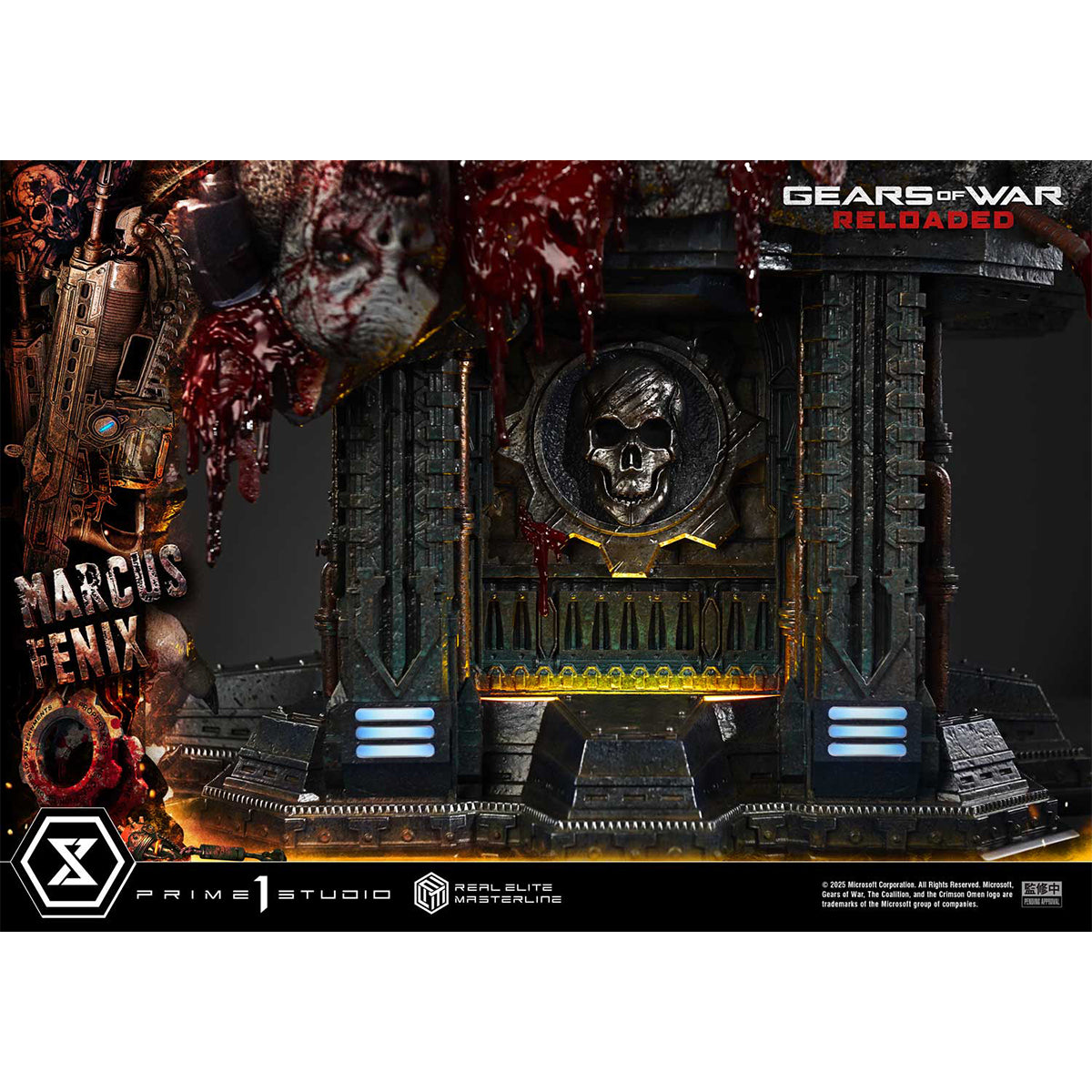 Real Elite Masterline Gears of War: Reloaded Marcus Fenix | DataBlitz