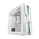 DeepCool Genome III Full-Tower Premium Case with Integrated Liquid Cooling (Black, White) (R-GENOME-BKALA3-G-3, R-GENOME-WHALA3-G-3)